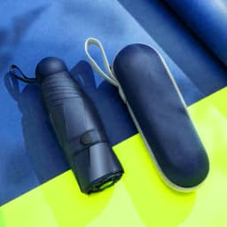 Ultralight And Compact Portable Capsule Umbrella UV Protection Umbrella Mini Five-fold Umbrella