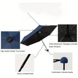 Ultralight And Compact Portable Capsule Umbrella UV Protection Umbrella Mini Five-fold Umbrella