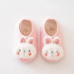Cartoon Rabbit Baby Floor Socks Kids Plush Slippers Toddler Warm Shoes Children Soft Non-slip Prewalkers Indoor Home Slippers