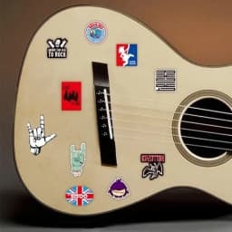 10/50/100pcs Classic Graffiti Rock Roll Stickers Music Band Decals for DIY Helmet Guitar Phone Laptop Motorcycle Luggage