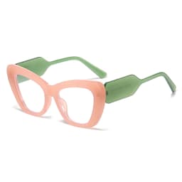 Personality Color Matching Fashion Cat-eye Sunglasses Retro Cross Border Gradient Candy Colored Sunglasses