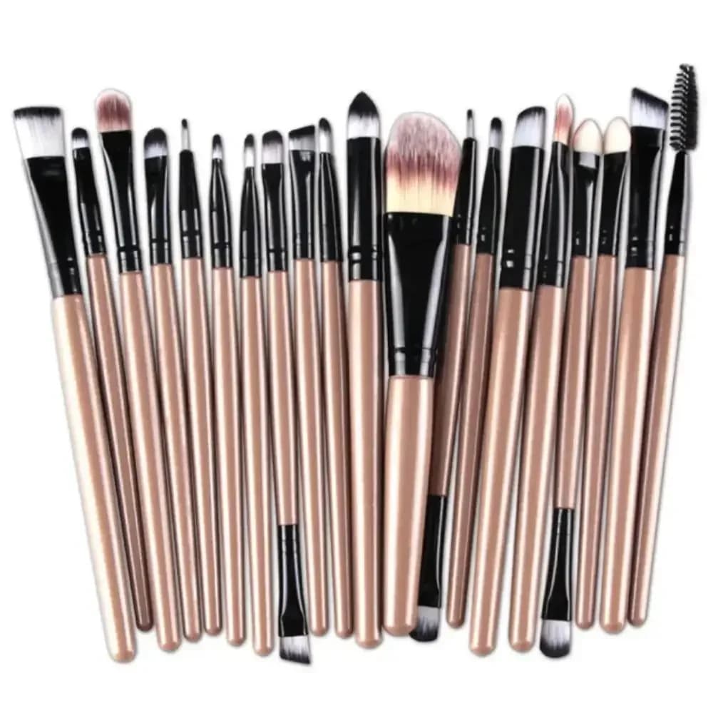 20pcs Eye Brush Complete Eyeshadow Brush Beauty Tool Neutral Logo Free Eyeliner Brush