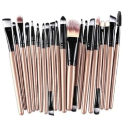 20pcs Eye Brush Complete Eyeshadow Brush Beauty Tool Neutral Logo Free Eyeliner Brush