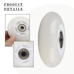 64/70/72mm Outdoor Inline Hockey Skate Wheels With Bearing Glitter Wheels LED Lighting Skating Wheel Flash Wheels Skate Roller