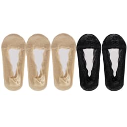 5 Pairs/Lot Socks Women's Lace Invisible Summer Transparent Short No-Show Ankle Set White Low Cut Silicone Non-Slip Boat Sock