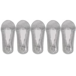 5 Pairs/Lot Socks Women's Lace Invisible Summer Transparent Short No-Show Ankle Set White Low Cut Silicone Non-Slip Boat Sock