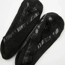 5 Pairs/Lot Socks Women's Lace Invisible Summer Transparent Short No-Show Ankle Set White Low Cut Silicone Non-Slip Boat Sock