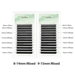 3D 4D 5D 6D W Shaped Clover Eyelash Extensions NATUHANA Premade Russian Volume Fan Soft Natural Mink False Lashes Makeup Tools