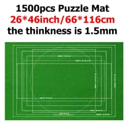Puzzle Storage Blanket Children Puzzle Toys Multiple Specifications with Bag Portable Parent-child Early Education Gifts TMZ