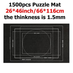 Puzzle Storage Blanket Children Puzzle Toys Multiple Specifications with Bag Portable Parent-child Early Education Gifts TMZ