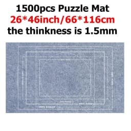 Puzzle Storage Blanket Children Puzzle Toys Multiple Specifications with Bag Portable Parent-child Early Education Gifts TMZ