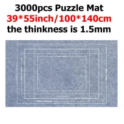 Puzzle Storage Blanket Children Puzzle Toys Multiple Specifications with Bag Portable Parent-child Early Education Gifts TMZ