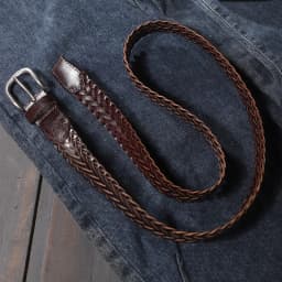Woven perforated waistband for women, retro, minimalist, needle buckle, casual and versatile student belt, jeans, fashionable be