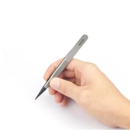 1-5PC Watch Hands Installation Work Tweezers Straight Elbow Handle Stainless Antistatic Plastic Tweezers ESD-259 ESD-259A ESD-7A