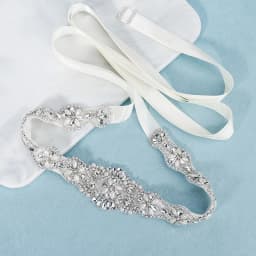 Miallo Bridal Rhinestone Belts for Women Wedding Accessories Crystal Fashion Prom Dress Belt Strass Bride Sash Bridesmaid Gift