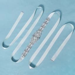 Miallo Bridal Rhinestone Belts for Women Wedding Accessories Crystal Fashion Prom Dress Belt Strass Bride Sash Bridesmaid Gift