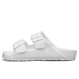 Men's casual buckle flat heel cover wearing one size slippers, beach slippers