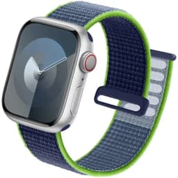 Nylon loop Strap For Apple Watch Bands 49mm Ultra2 44mm 40mm 45mm 41mm 46-42mm Bracelet for iwatch band Series 9 8 se 7 6 5 4 10