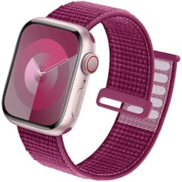 Nylon loop Strap For Apple Watch Bands 49mm Ultra2 44mm 40mm 45mm 41mm 46-42mm Bracelet for iwatch band Series 9 8 se 7 6 5 4 10