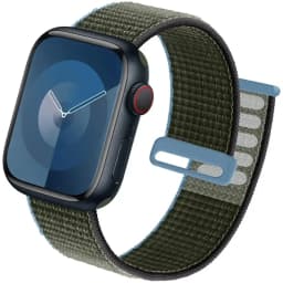 Nylon loop Strap For Apple Watch Bands 49mm Ultra2 44mm 40mm 45mm 41mm 46-42mm Bracelet for iwatch band Series 9 8 se 7 6 5 4 10