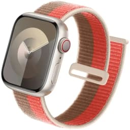 Nylon loop Strap For Apple Watch Bands 49mm Ultra2 44mm 40mm 45mm 41mm 46-42mm Bracelet for iwatch band Series 9 8 se 7 6 5 4 10