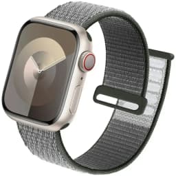 Nylon loop Strap For Apple Watch Bands 49mm Ultra2 44mm 40mm 45mm 41mm 46-42mm Bracelet for iwatch band Series 9 8 se 7 6 5 4 10