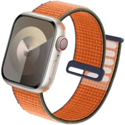 Nylon loop Strap For Apple Watch Bands 49mm Ultra2 44mm 40mm 45mm 41mm 46-42mm Bracelet for iwatch band Series 9 8 se 7 6 5 4 10