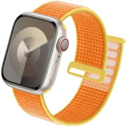 Nylon loop Strap For Apple Watch Bands 49mm Ultra2 44mm 40mm 45mm 41mm 46-42mm Bracelet for iwatch band Series 9 8 se 7 6 5 4 10