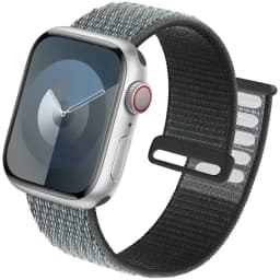 Nylon loop Strap For Apple Watch Bands 49mm Ultra2 44mm 40mm 45mm 41mm 46-42mm Bracelet for iwatch band Series 9 8 se 7 6 5 4 10