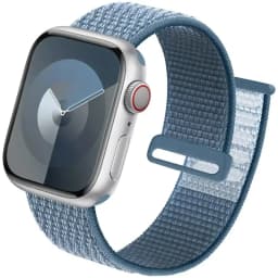 Nylon loop Strap For Apple Watch Bands 49mm Ultra2 44mm 40mm 45mm 41mm 46-42mm Bracelet for iwatch band Series 9 8 se 7 6 5 4 10