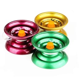2Pcs Yoyo Responsive Metal Alloy Yo Yo String Trick Ball for Beginners Gift Birthday Children Party Favor Kids Toy