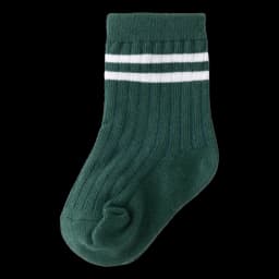 Baby Boys Crew Socks Autumn Children Boys Striped Thick Cotton Short Sock White Elementary Student Socks Infant Boys Ribbed Sock