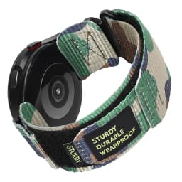 22mm 20mm Camouflage Nylon Strap for Samsung Galaxy Watch 7 6 5 4 40 44mm 6 Classic 43 47mm Band for Huawei Watch GT4 3Pro Band
