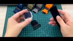 22mm 20mm Camouflage Nylon Strap for Samsung Galaxy Watch 7 6 5 4 40 44mm 6 Classic 43 47mm Band for Huawei Watch GT4 3Pro Band