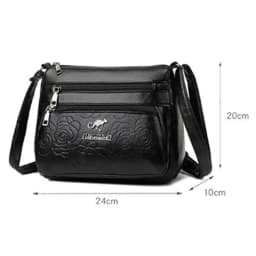 Women's Bag Middle-aged Bag Mother's Bag Fashion Multi-layer Large Capacity Single Shoulder Mother-in-law Buy Vegetable Bag