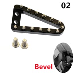 Extra Long Enlarged Rear Brake Pedal Lever Step Plate Tip For KTM SX SXF XC EXC For Husqvarna FC TC FE TE FX TX GasGas EX EC CNC