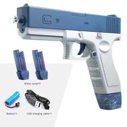 New Water Gun Electric M416 Pistol Shooting Toy Full Automatic Summer Beach Outdoor Fun Toy For Children Boys Girls Adults Gift
