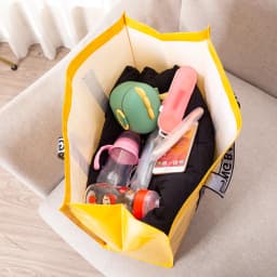Newest Color PP Woven Shopping Bag Foldable Reusable Tote Folding Pouch Travel Non-woven Bathroom Storage Bag
