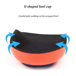 Plantar Fascitis Half Insoles for Feet Shock Absorption Elasticity Running Arch Support Orthopedic Heel Pad Sneakers Shoe Insert