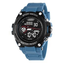 YIKAZE Men's Sports Watch Waterproof Man Sport Watches Multifuction LED Digital Military Watch Alarm Clock Electronic Wristwatch