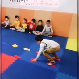 4 PCS Hand Feet Sport ToToy Sensory Play Educational Toys For Children Outdoor Indoor Crawling Jump Activity Kindergarten Pro