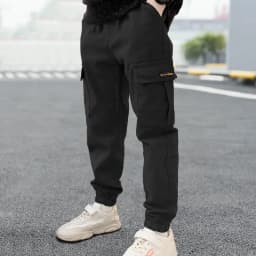 2025 New Spring Autumn Boys Pants Casual Long Style Trousers For Kids 3- 12 Years Old Teenage Children Sport Outdoor Pants