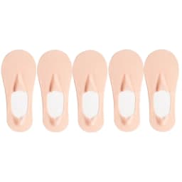 5 Pairs/Lot Socks Women's Summer Ultra-thin Invisible Low Cut Silicone Anti-slip Mesh No Show Ice Silk Solid Boat Socks