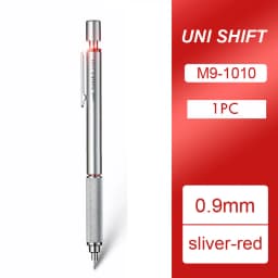 Uni Mechanical Pencil M51010 SHIFT Metal Drawing lapiseira profissional 0.3/0.5/0.7/0.9mm Low Center of Gravity materiel scolair