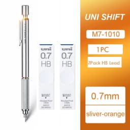 Uni Mechanical Pencil M51010 SHIFT Metal Drawing lapiseira profissional 0.3/0.5/0.7/0.9mm Low Center of Gravity materiel scolair