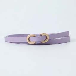 Ladies Shirt Dress Thin Waistband Solid Color 8-Shaped Buckle Belts Accessories