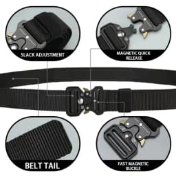 Men Belt Outdoor Hunting Tactical Belt Multi-Function Buckle Nylon Belt High Quality Marine Corps Canvas Belt