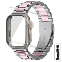 Ultra Case+Stainless Steel Band for Huawei Watch Fit 5 Pro 4 3 Strap Bracelet for Huawei Fit3 Fit4 Pro Fit5 5Pro Metal Wristband