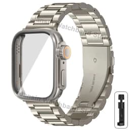 Ultra Case+Stainless Steel Band for Huawei Watch Fit 5 Pro 4 3 Strap Bracelet for Huawei Fit3 Fit4 Pro Fit5 5Pro Metal Wristband