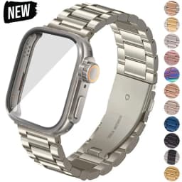 Ultra Case+Stainless Steel Band for Huawei Watch Fit 5 Pro 4 3 Strap Bracelet for Huawei Fit3 Fit4 Pro Fit5 5Pro Metal Wristband